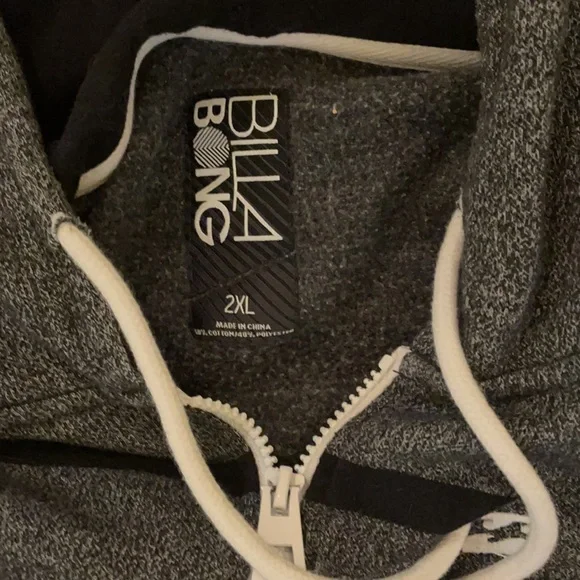 Billabong sweatshirt with hood zip up - Picture 2 of 6